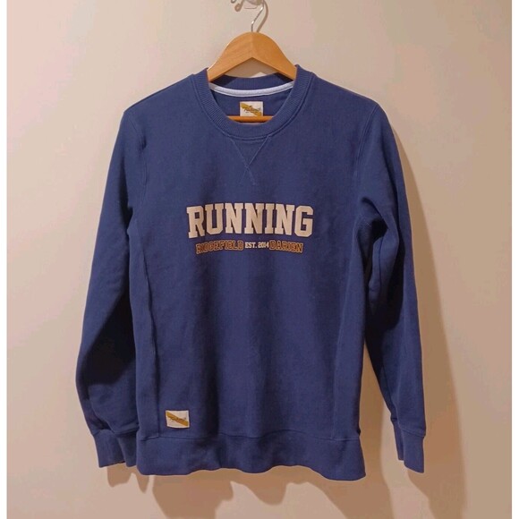 Tracksmith Blue Crewneck Sweater - Picture 1 of 9